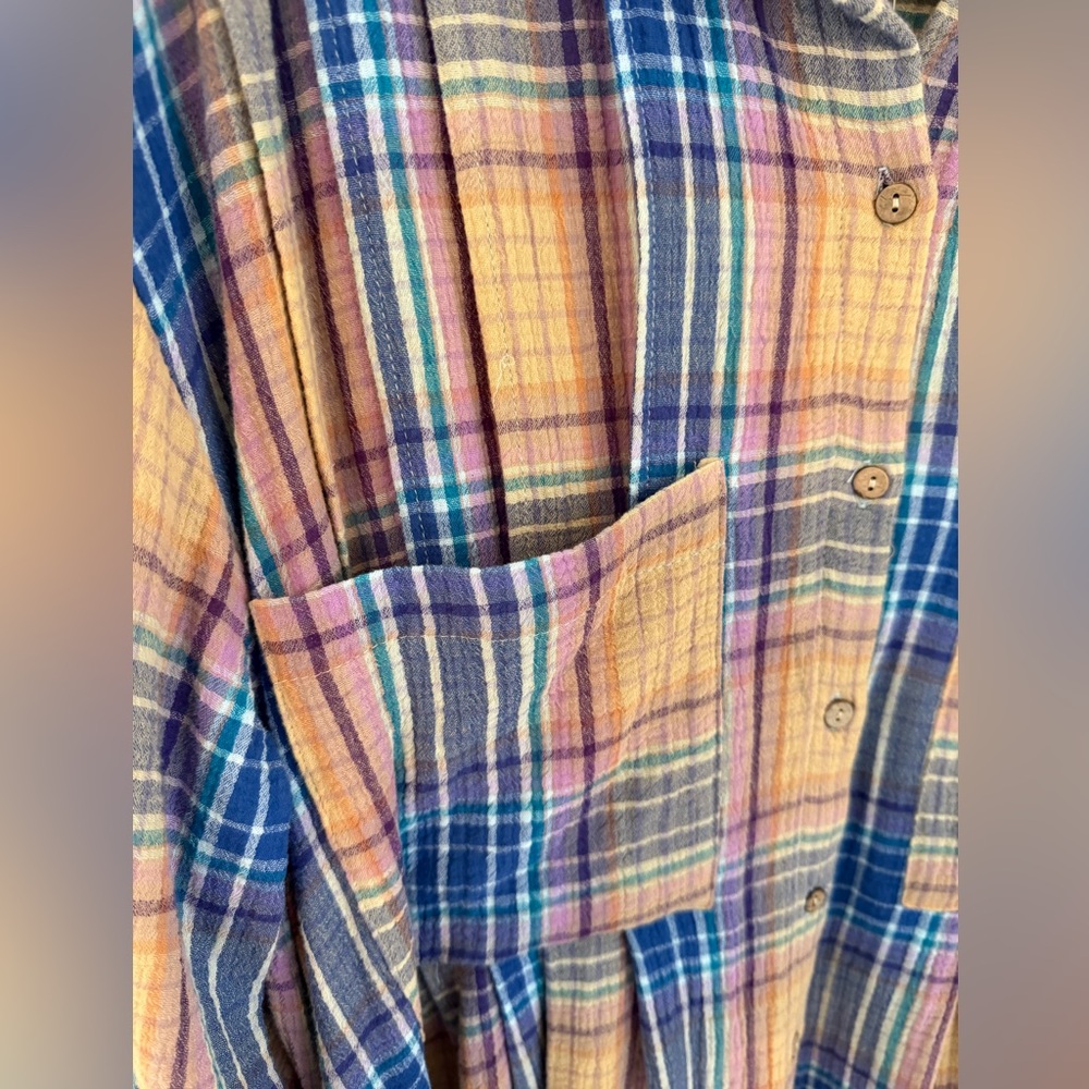 Free People The Voyage Shirtdress *NEW WITH TAGS* - Picture 4 of 13